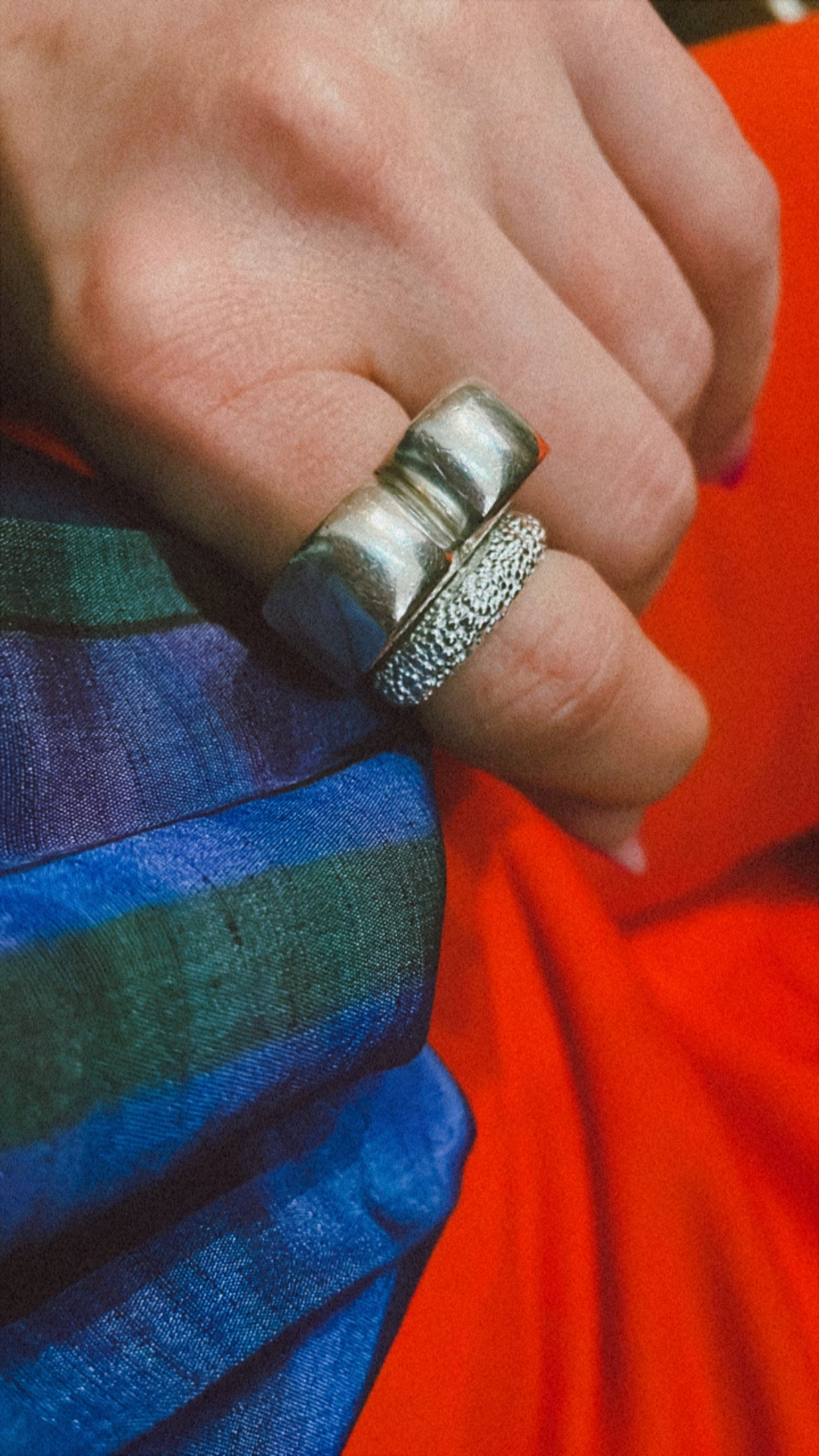 BAGUE NINE ARGENT