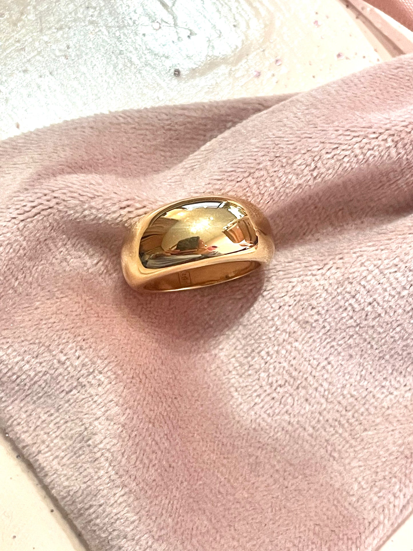Bague bombée