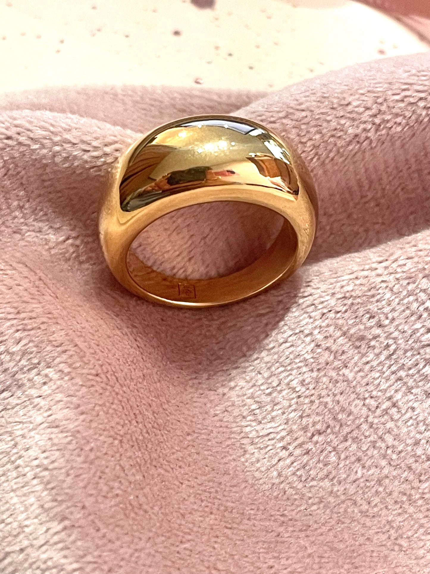 Bague bombée