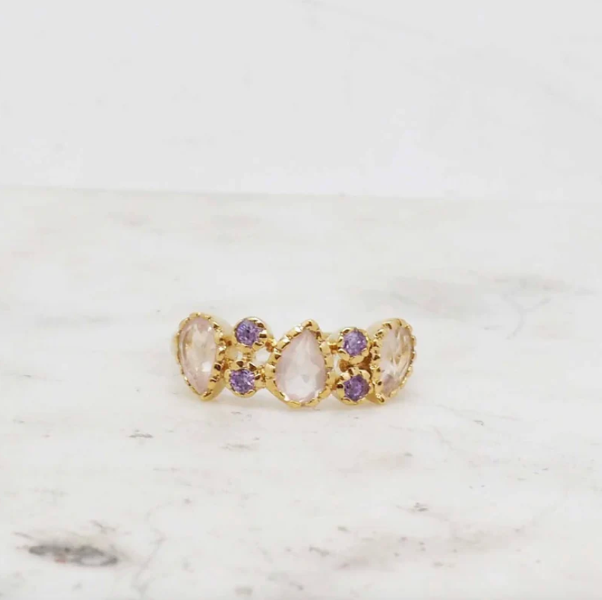 Bague Ondine Améthyste