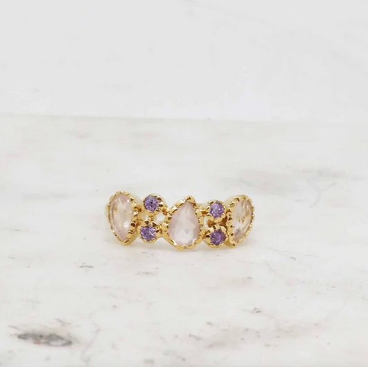 Bague Ondine Améthyste