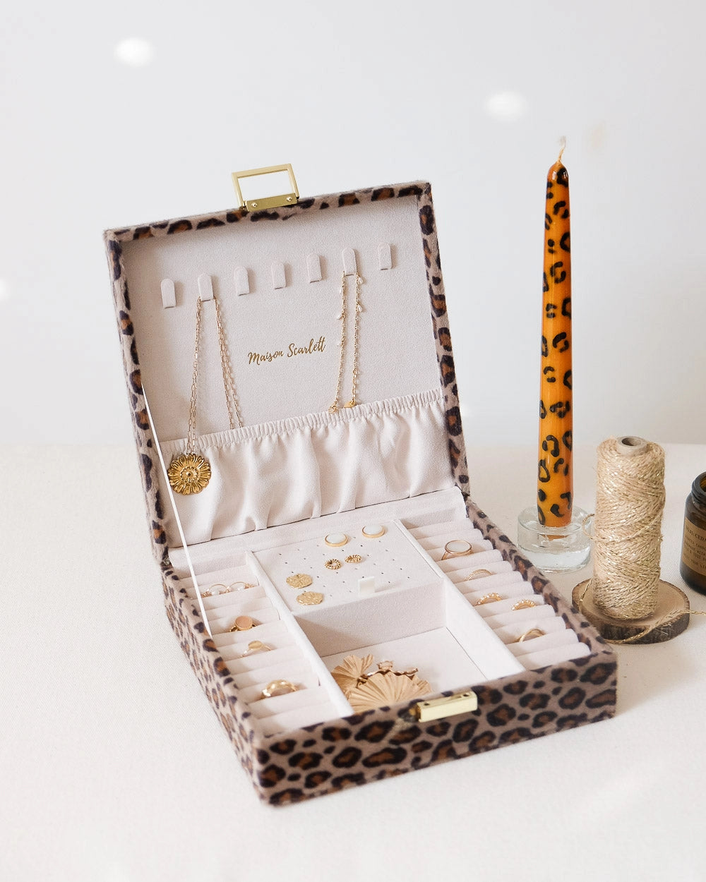 BOÎTE À BIJOUX LÉOPARD