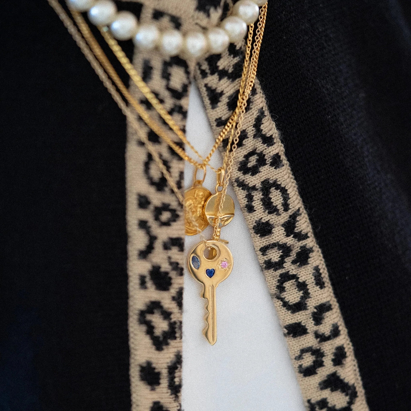 Collier clé SENTIMENTS