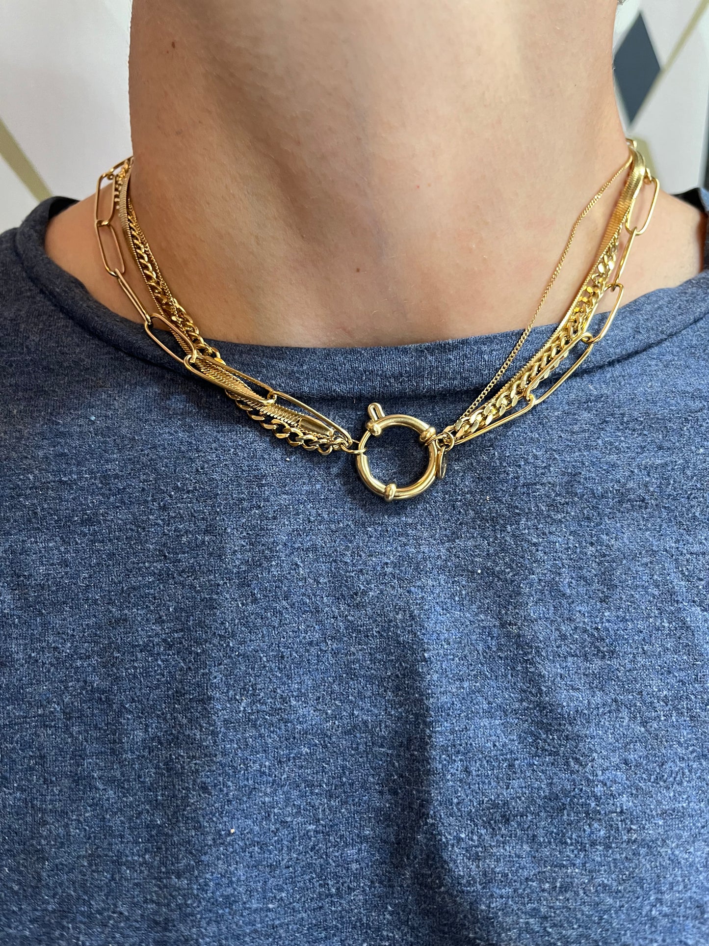 Collier 4 chaînes