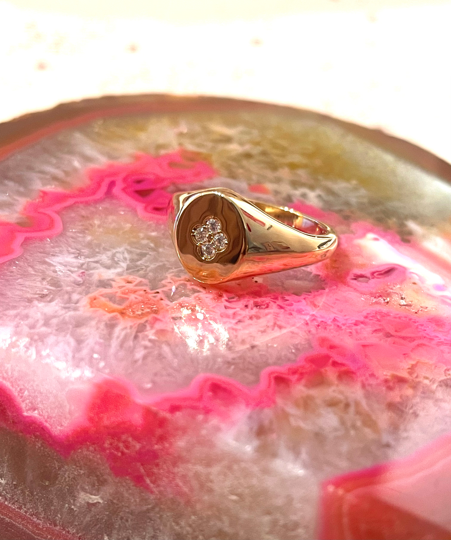 Bague chevalière Nina