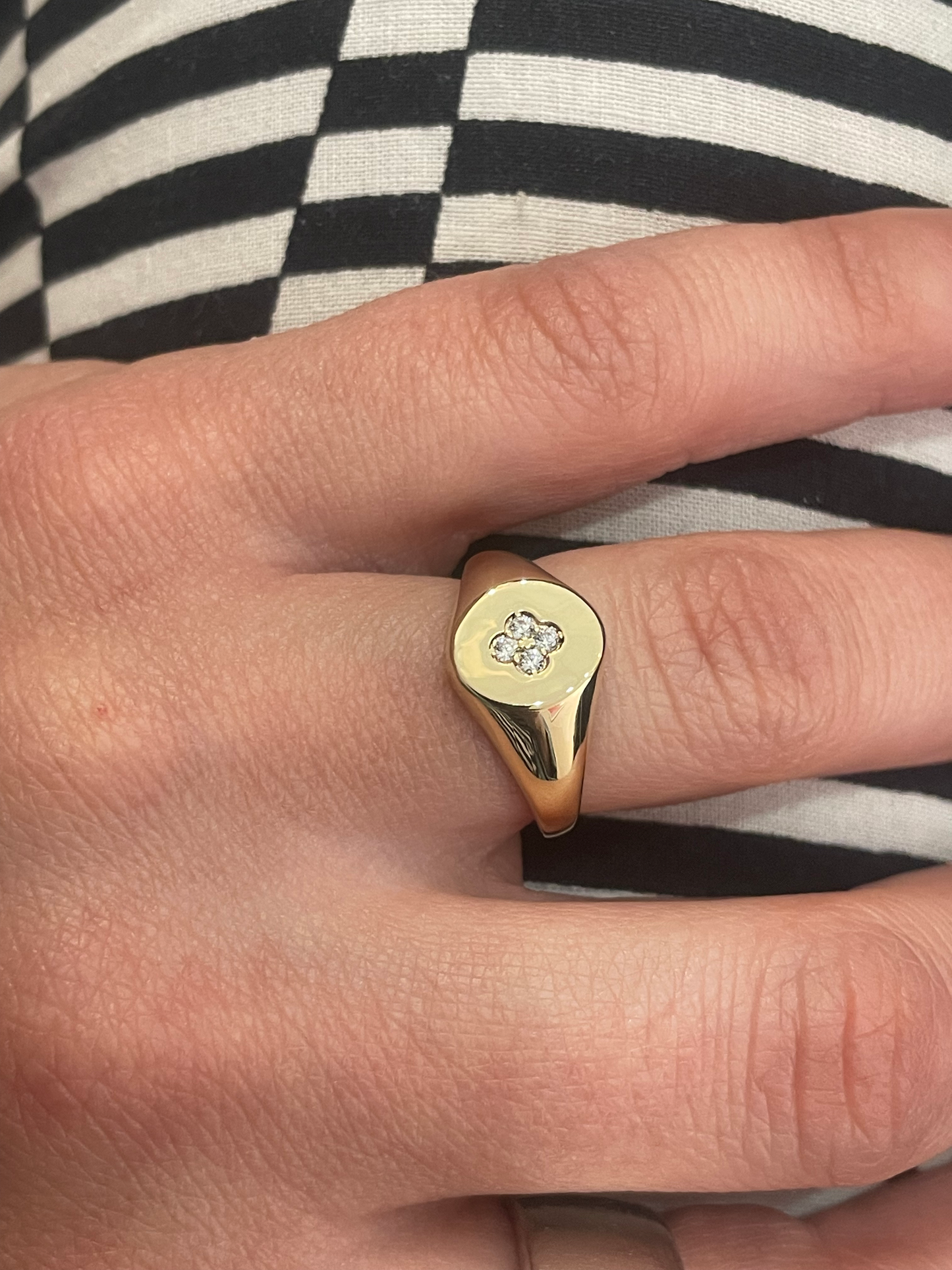 Bague chevalière Nina