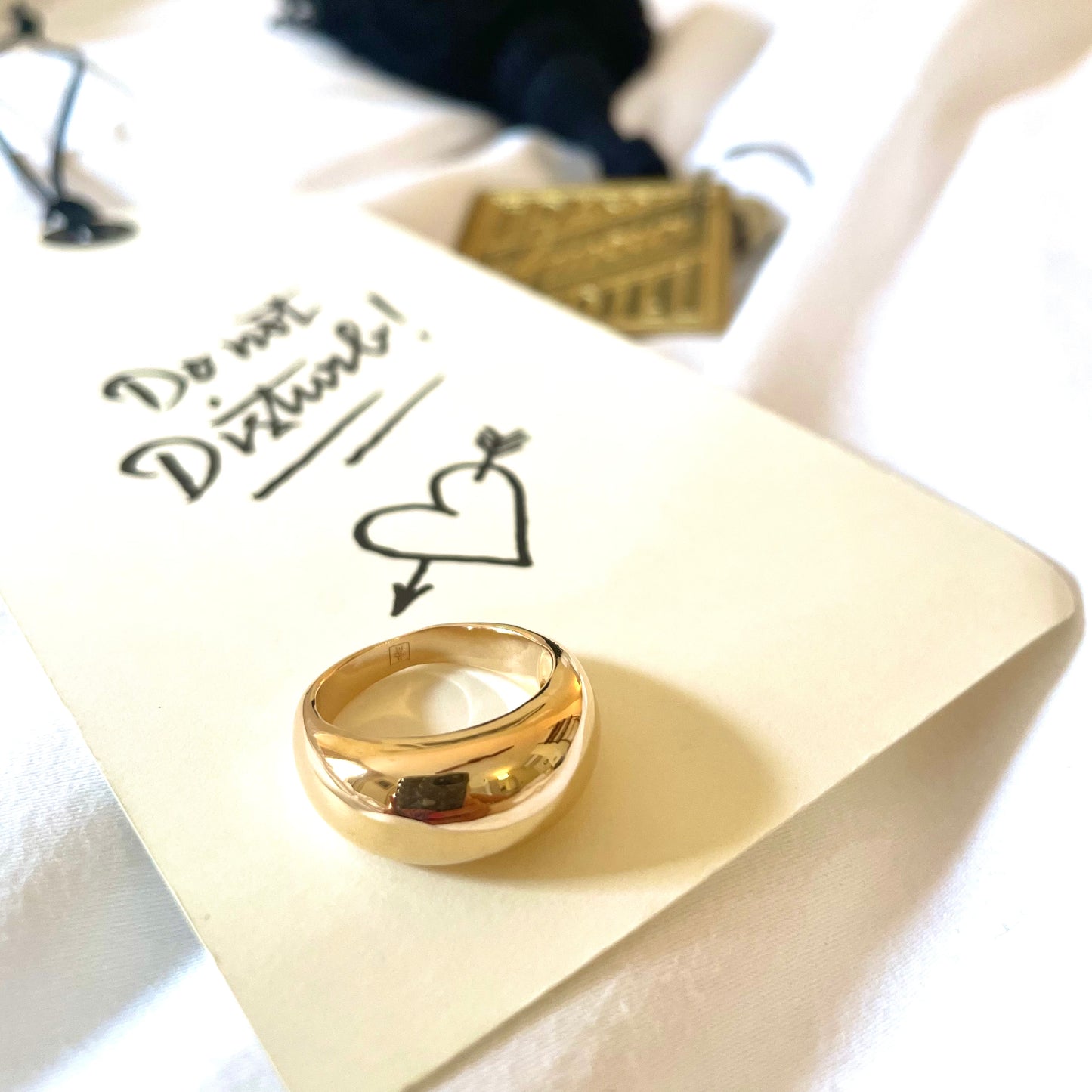 Bague bombée