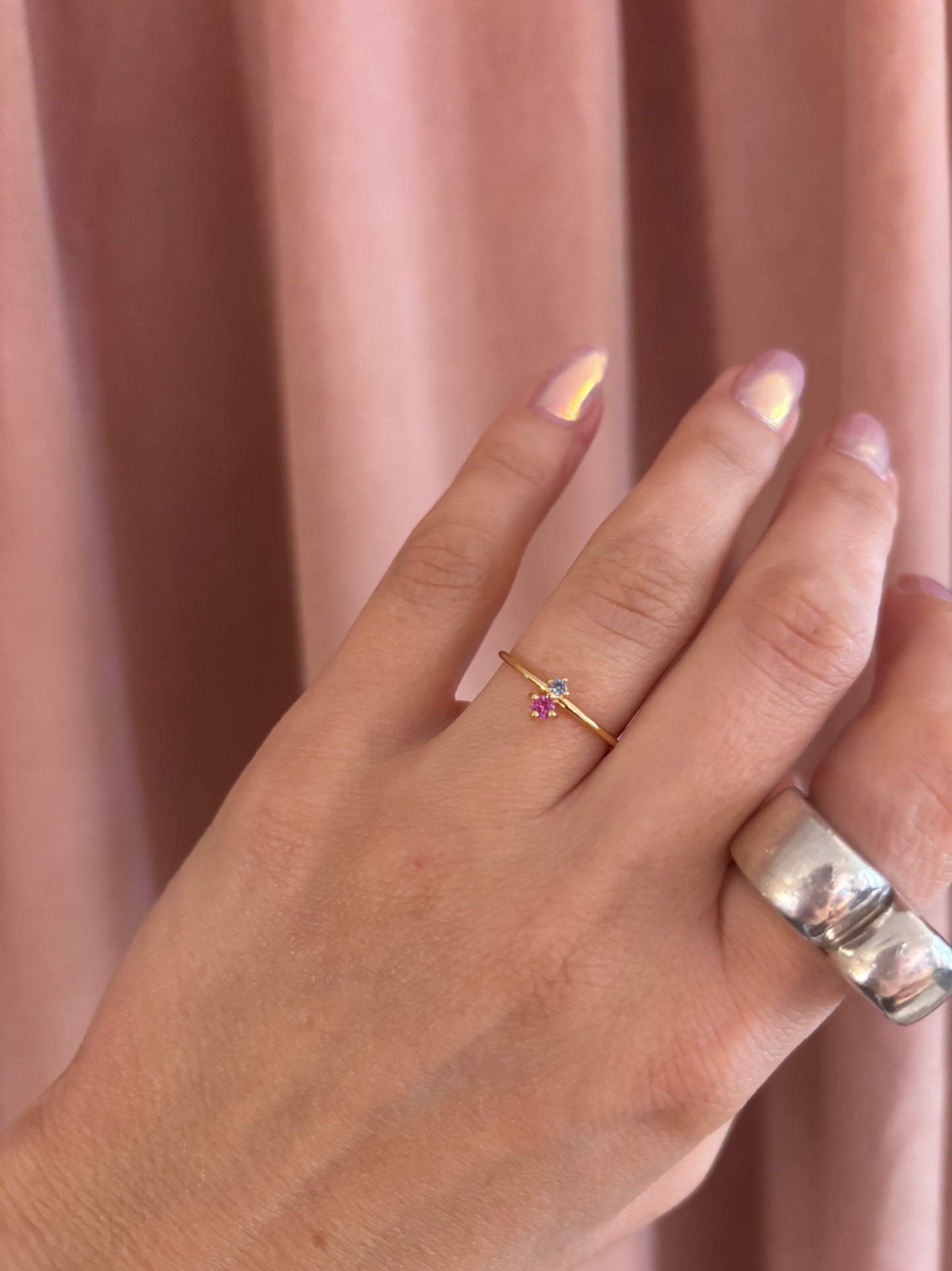 BAGUE DUO PASTEL