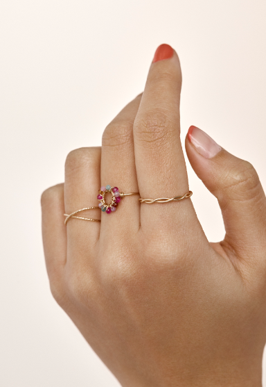 Bague Hélios Blush