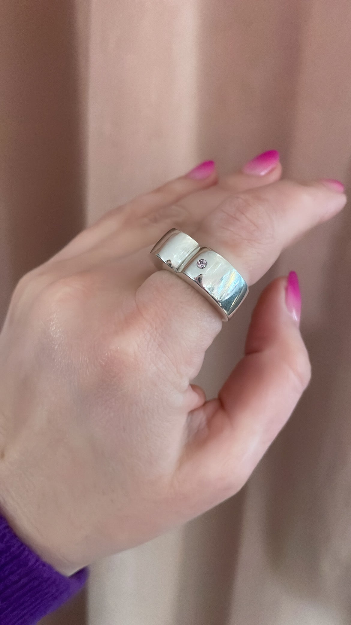 Bague CUCOEUR améthyste