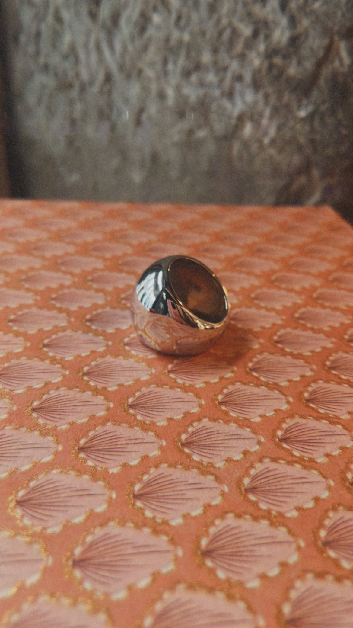 BAGUE BOULE ARGENT