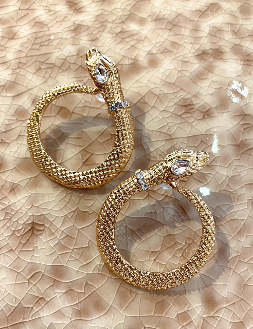 Boucles d'oreilles BIG SNAKE