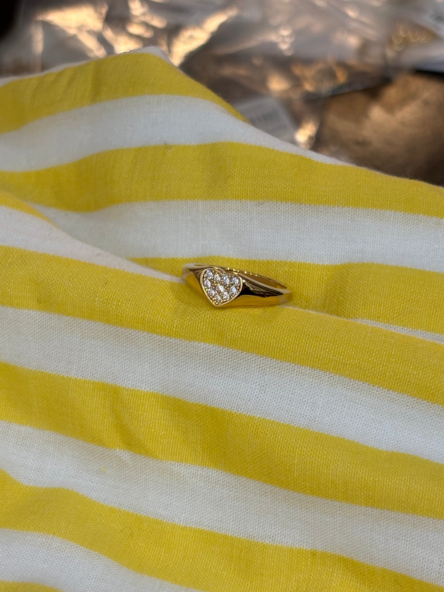 BAGUE AURICULAIRE COEUR