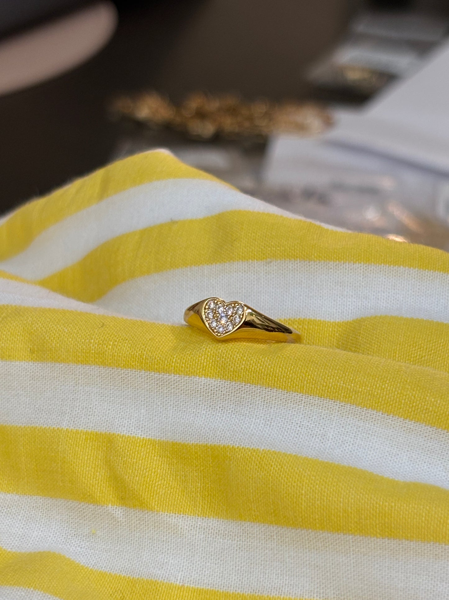 BAGUE AURICULAIRE COEUR