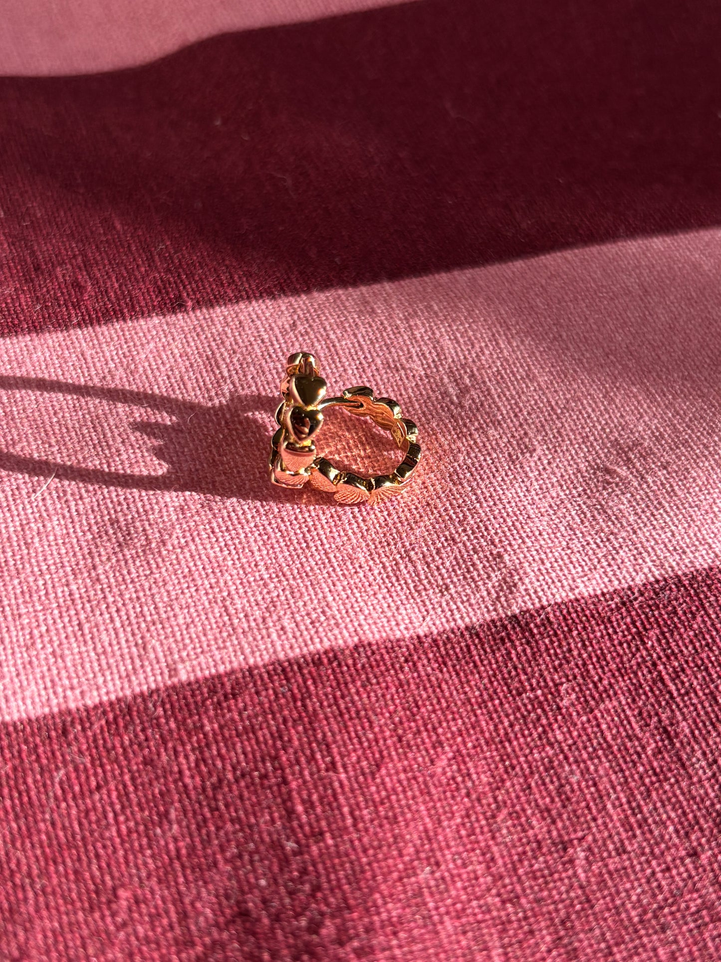 PETITES CRÉOLES MINI COEURS