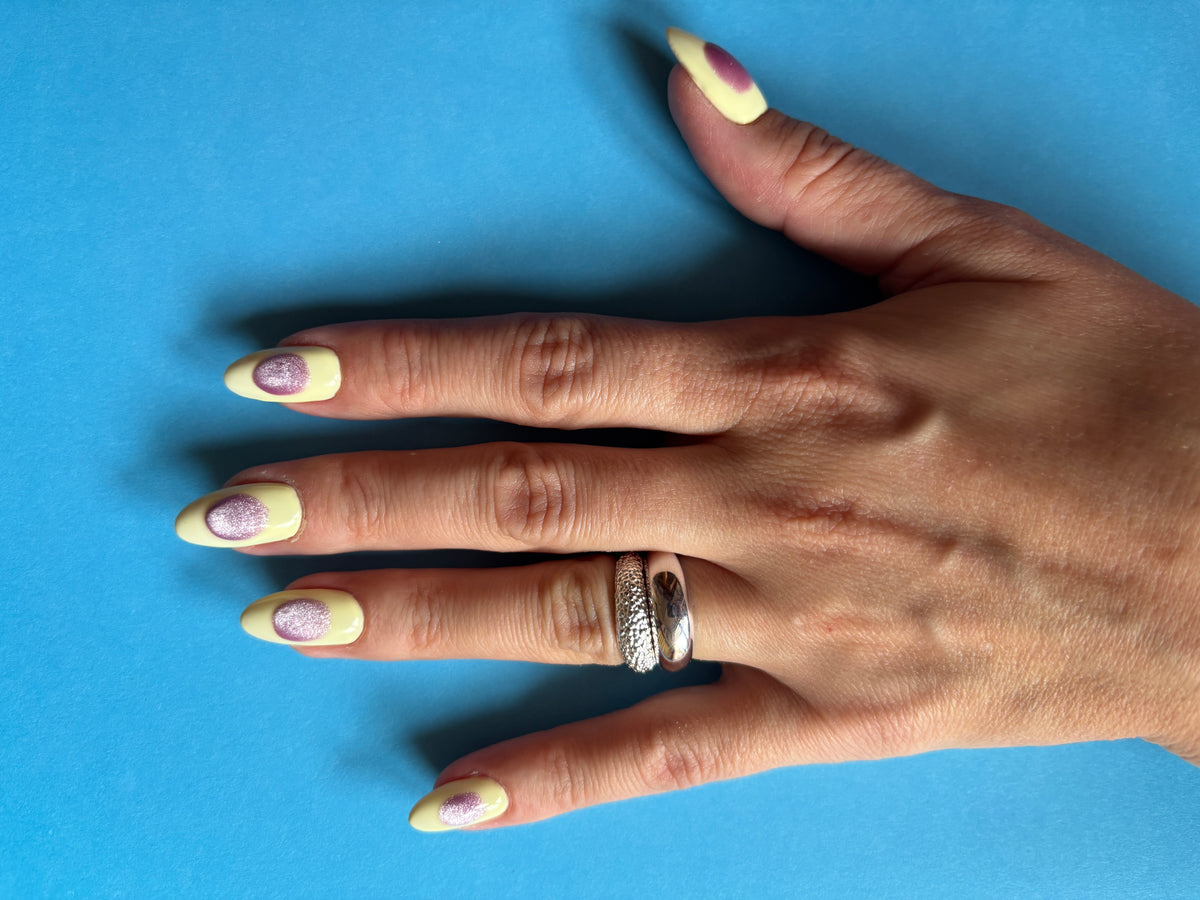 BAGUE BOMBÉE ARGENT