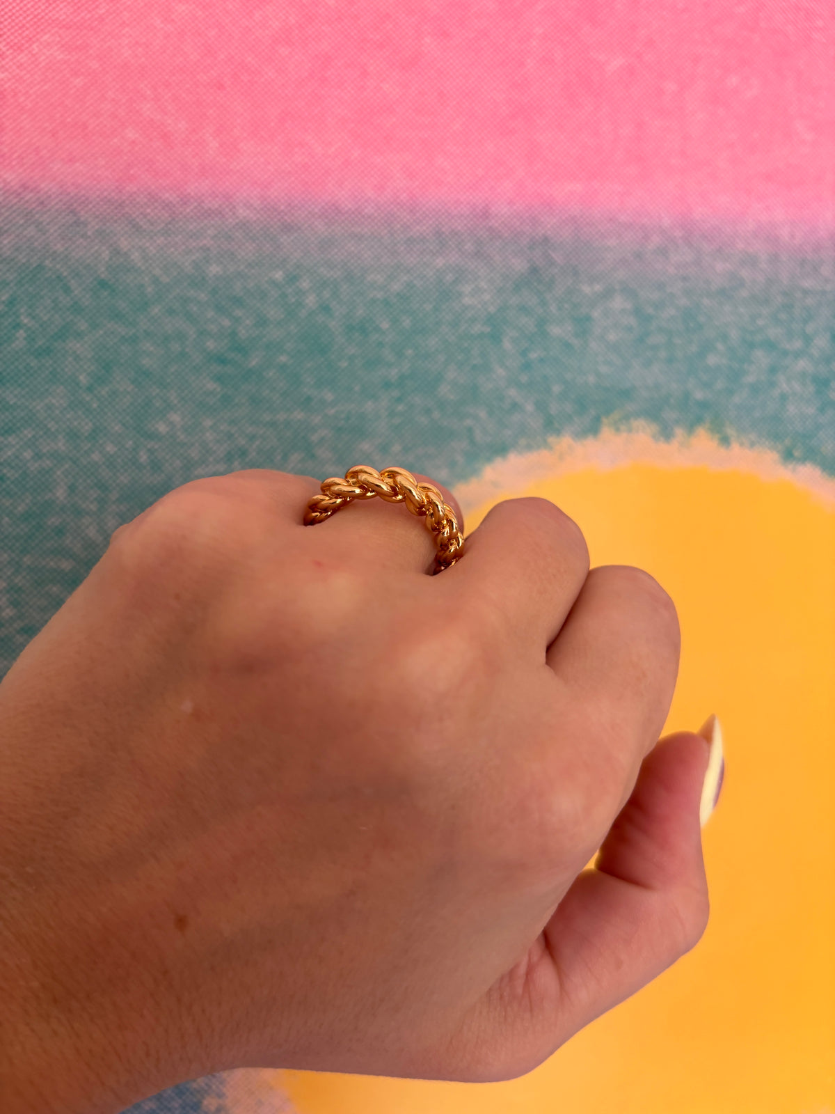 BAGUE TORSADES