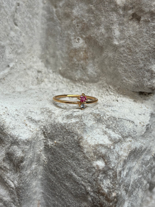 BAGUE DUO PASTEL