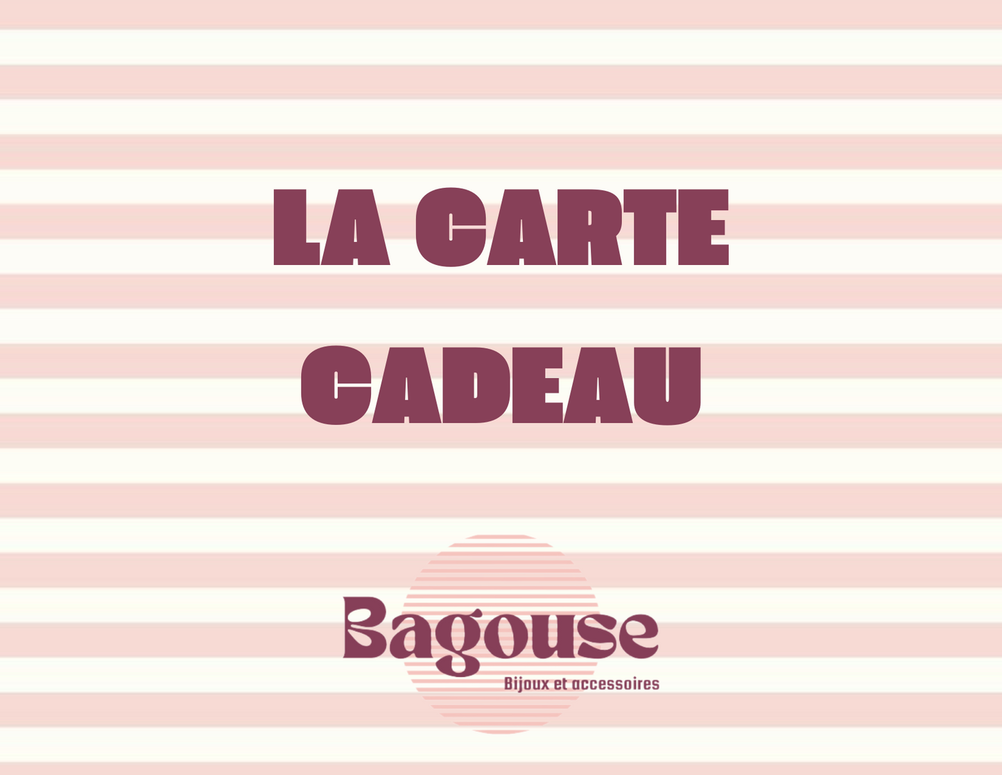 E-CARTE CADEAU BAGOUSE