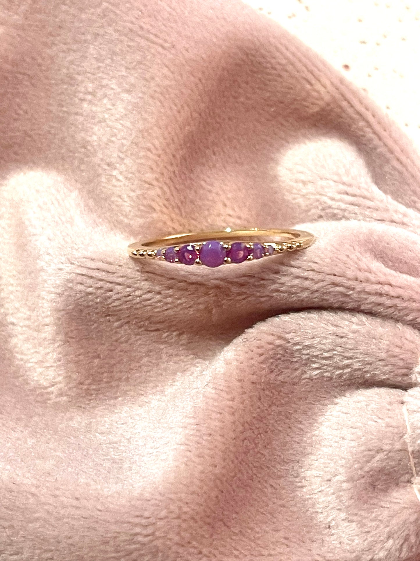 Bague little purple